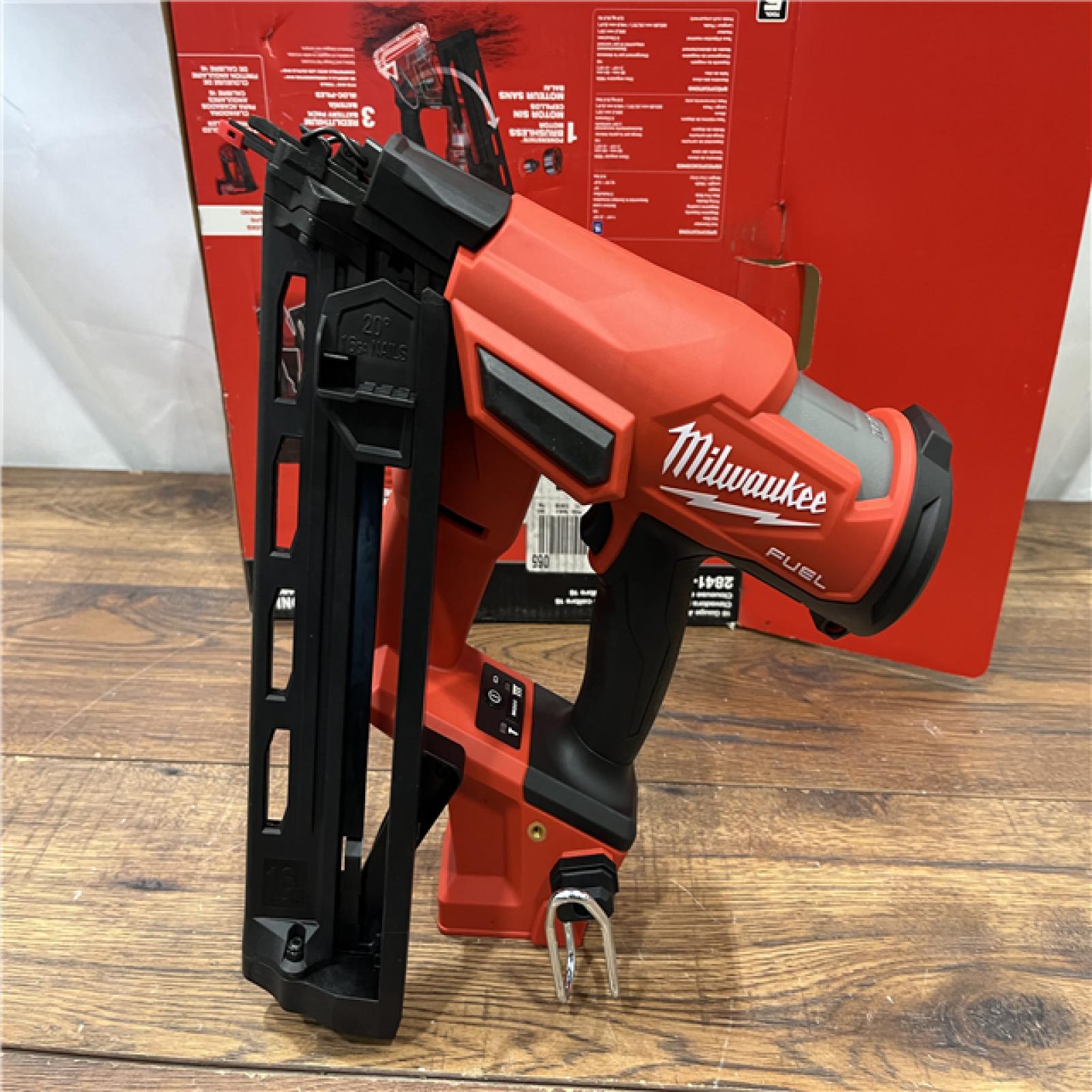 AS IS Milwaukee 2841-20 18V Cordless Gen II 16 Gauge Angled Finish Nailer (Tool Only)