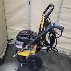 CALIFORNIA AS-IS DEWALT HIGH PERFORMANCE EASY START HONDA GVC 200 3300 PSI GAS PRESSURE WASHER