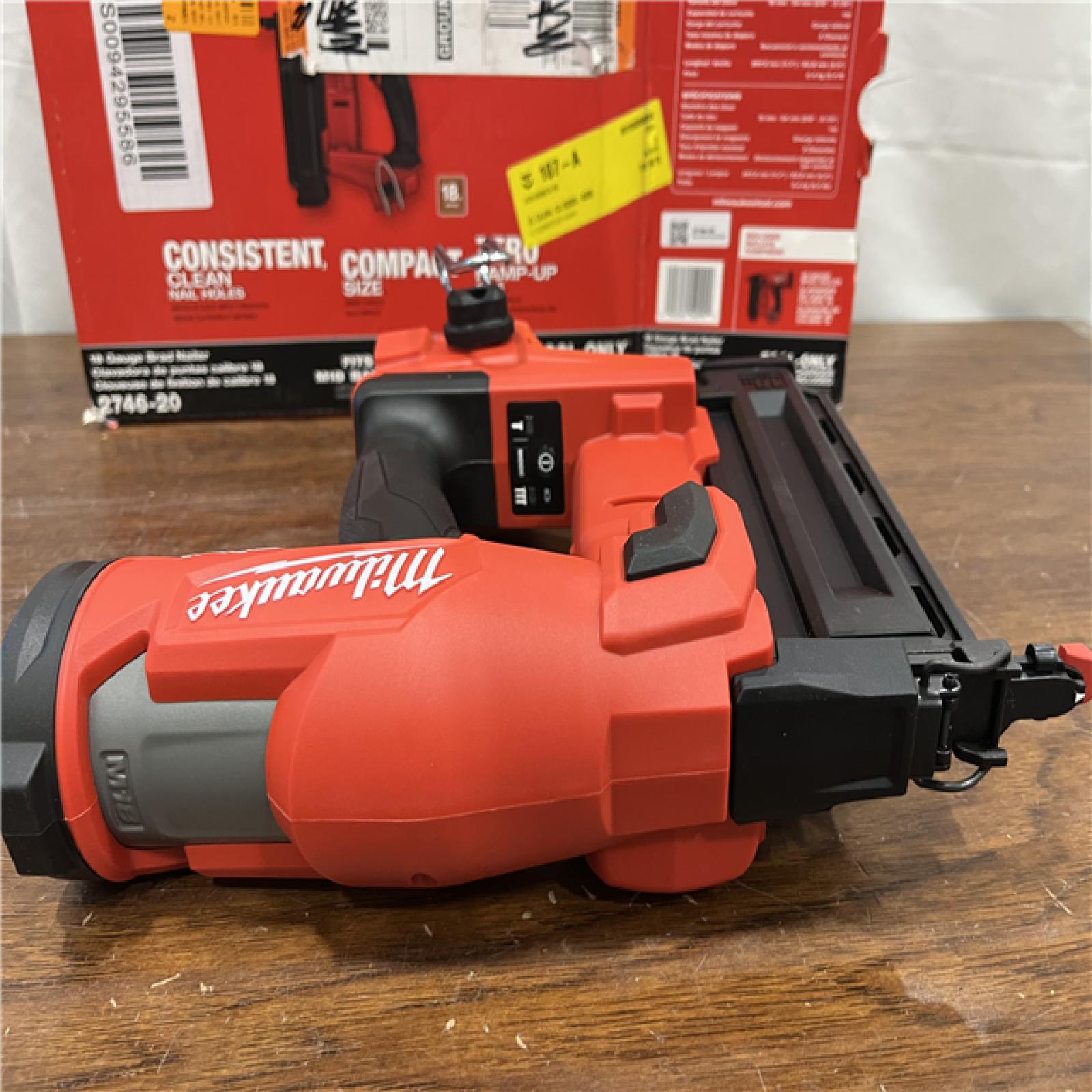 AS-IS Milwaukee M18 FUEL 18 Gauge Brad Nailer