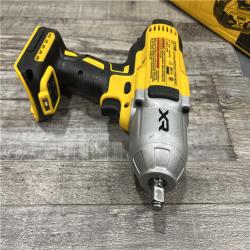 AS-IS DEWALT 20V MAX* XR 1/2  High Torque Impact Wrench with Hog Ring Anvil