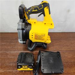 AS-IS DEWALT 20V MAX Brushless Cordless Handheld Axial Leaf Blower Kit