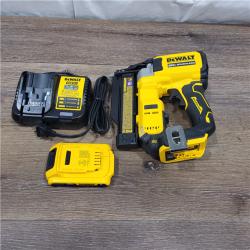 AS-IS DEWALT ATOMIC 20V MAX Lithium Ion Cordless 23 Gauge Pin Nailer Kit with 2.0Ah Battery and Charger