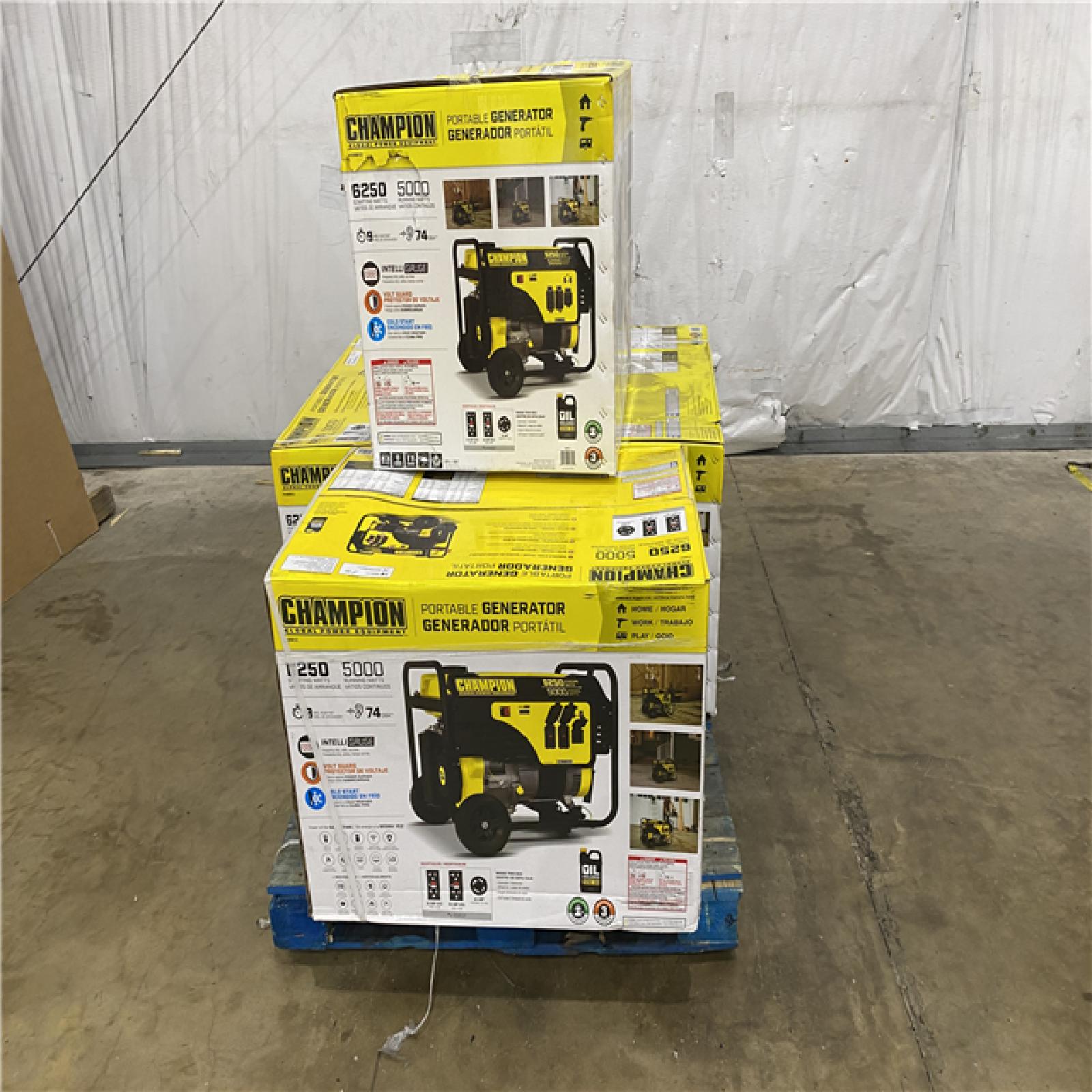 Houston Location AS IS - Champion Generator 6250 Watts