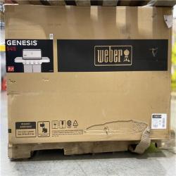 DALLAS LOCATION - Weber Genesis S-415 4-Burner Liquid Propane Gas Grill in Stainless Steel