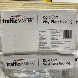 DALLAS LOCATION - TrafficMaster Breaksea Island 6 MIL x 6 in. x 36 in. Waterproof Click Lock Vinyl Plank Flooring (23.95 sq. ft./case) PALLET (64 UNITS)