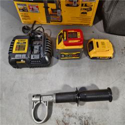 HOUSTON LOCATION - AS-IS DEWALT 20V MAX Cordless Brushless Hammer Drill/Driver 2 Tool Combo Kit with FLEXVOLT ADVANTAGE