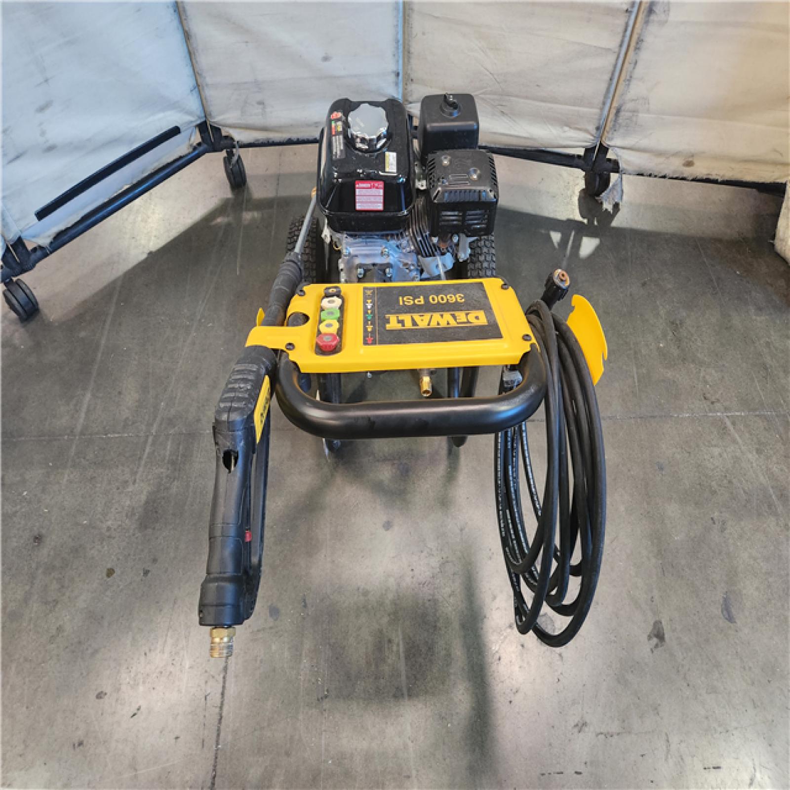 California AS-IS DEWALT 3600 PSI 2.5 GPM Cold Water Gas Professional Pressure Washer with HONDA GX200 Engine