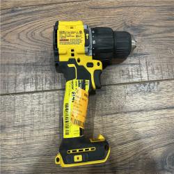 AS-IS DEWALT ATOMIC 20-Volt Lithium-Ion Cordless 1/2 in. Compact Hammer Drill with 3.0Ah Battery, Charger and Bag ( TOOL ONLY )