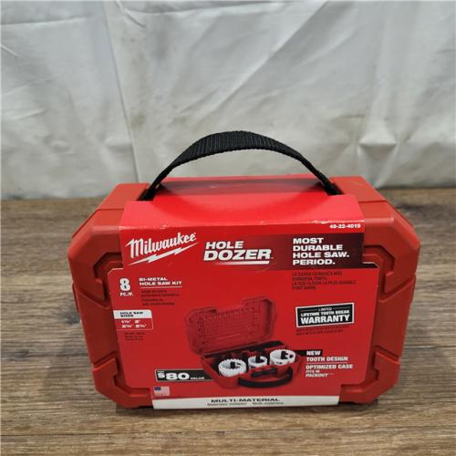 NEW! Milwaukee Hole Dozer Bi-Metal Hole Saw Kit (8-Piece)