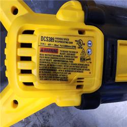 HOUSTON LOCATION - AS-IS DeWalt DCS389B FLEXVOLT 60V MAX Cordless Brushless Reciprocating Saw (Tool-Only)