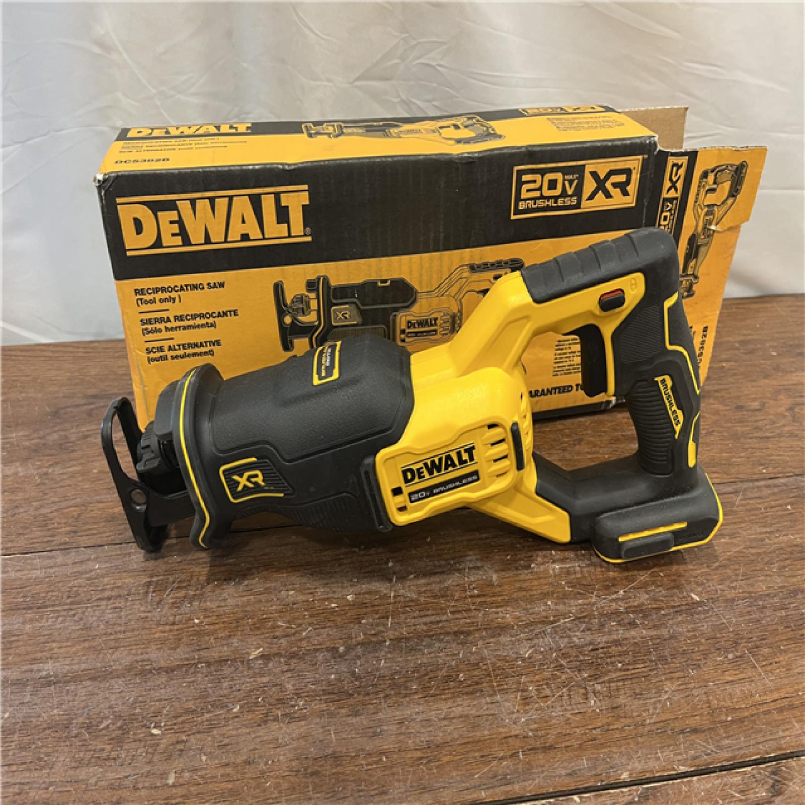 AS-ISDEWALT 20V MAX XR Cordless Brushless Reciprocating Saw (Tool Only)