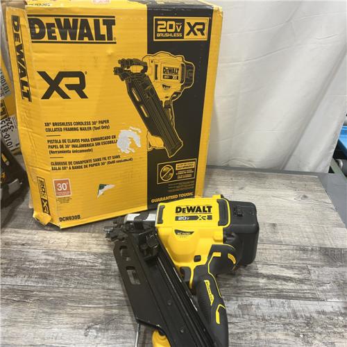 AS-IS DEWALT 20-Volt 30Â° Cordless Framing Nailer (Tool-Only)