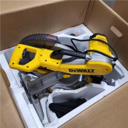 AS-IS DeWalt 15 Amp Corded 12 in. Compound Double Bevel Miter Saw