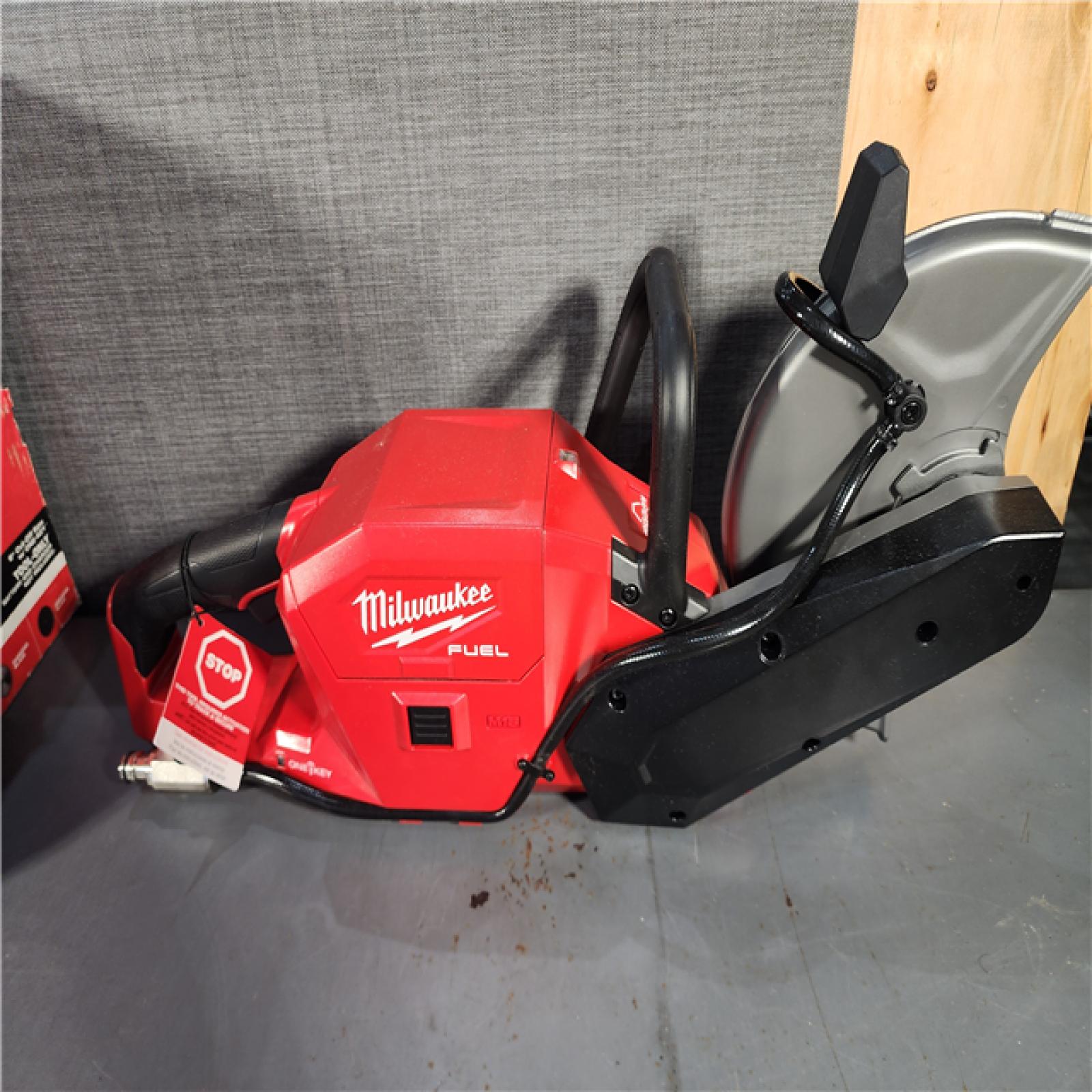 HOUSTON LOCATION - AS-IS Milwaukee M18 FUEL 9 Cut-Off Saw with ONE-KEY Bare Tool