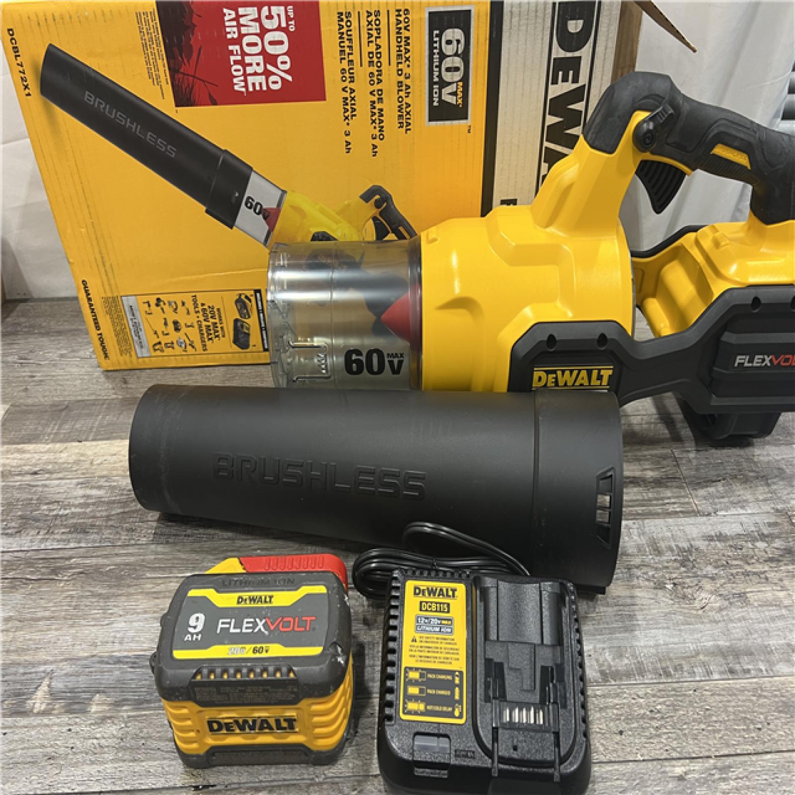 AS-IS DeWalt DEWALT 60V AXIAL BLOWER