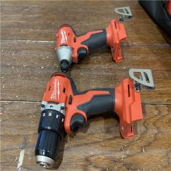 AS-ISMilwaukee M18 Compact Brushless 2-Tool Combo Kit