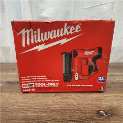 AS-IS M12 12-Volt 23-Gauge Lithium-Ion Cordless Pin Nailer (Tool-Only)