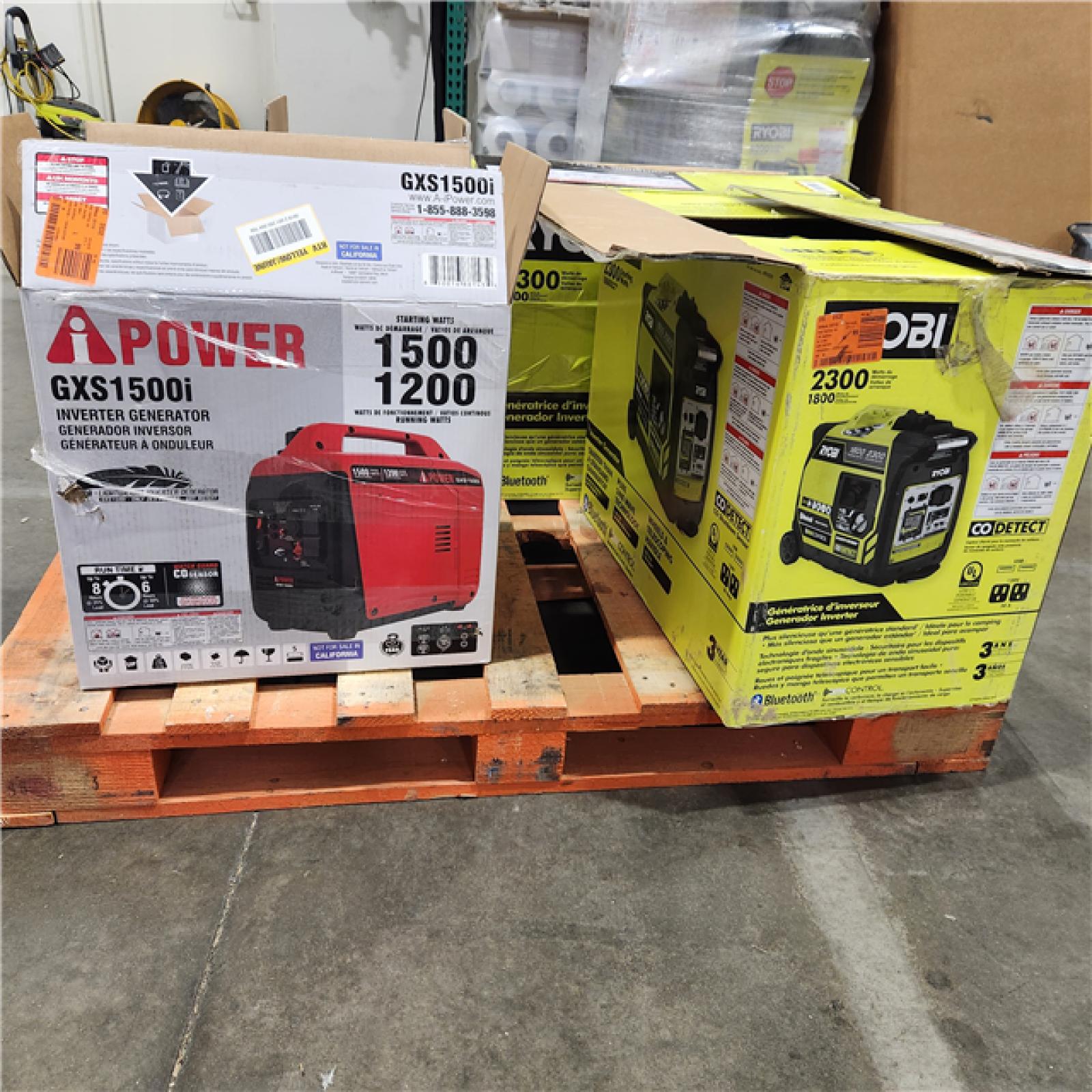 Dallas Location - As-Is  Portable Generator (Lot Of 4)