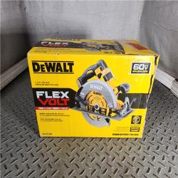 HOUSTON LOCATION - AS-IS DeWALT Flexvolt Max 7-1/4  60V Brushless Circular Saw DCS578B (TOOL ONLY)