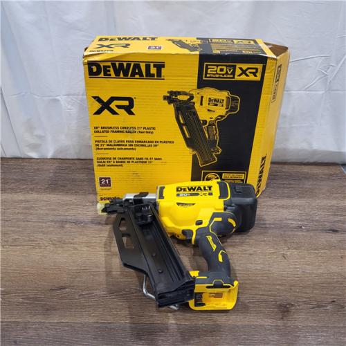 AS-IS DEWALT 20-Volt 21Â° Cordless Framing Nailer (Tool-Only)