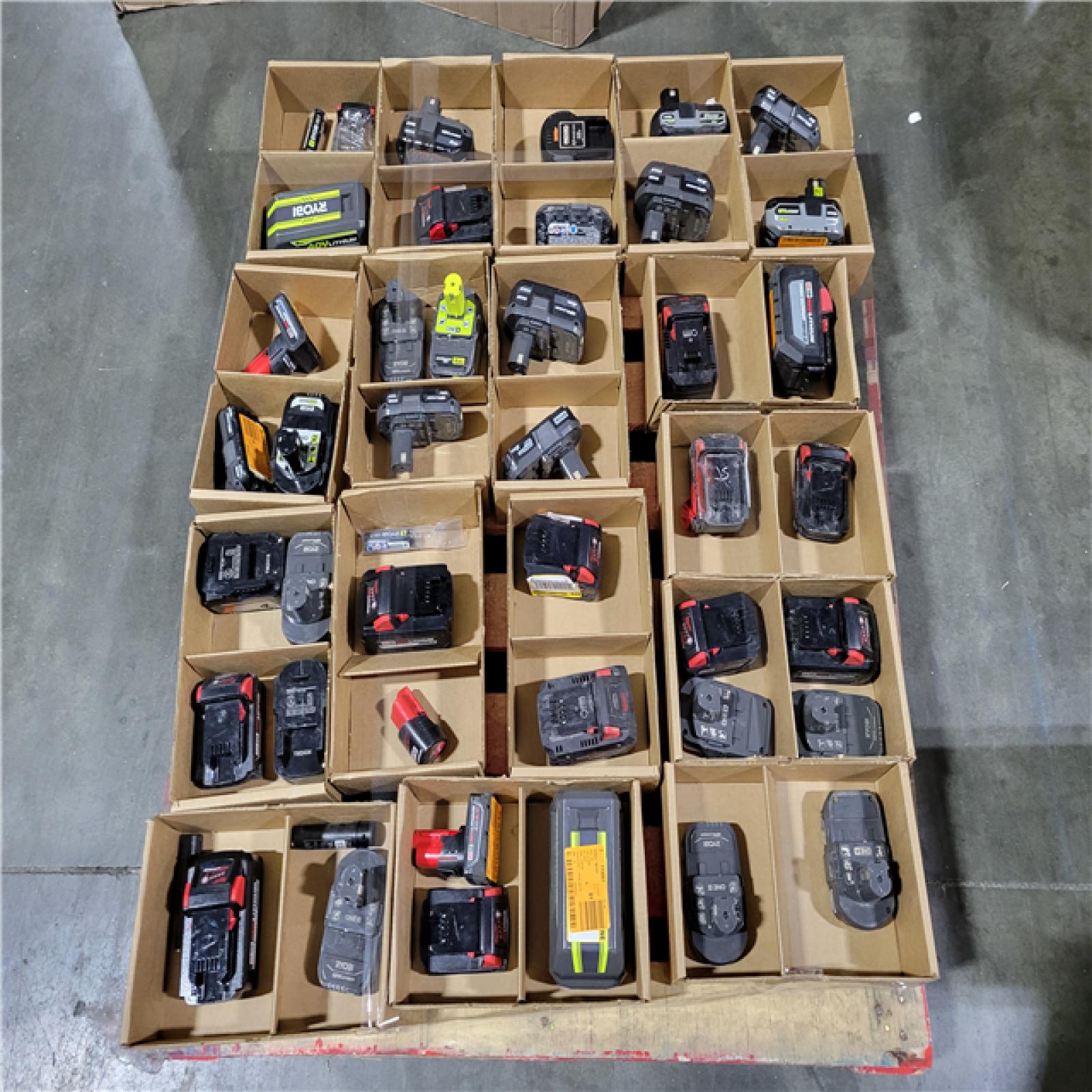 CALIFORNIA AS-IS BATTERY PALLET