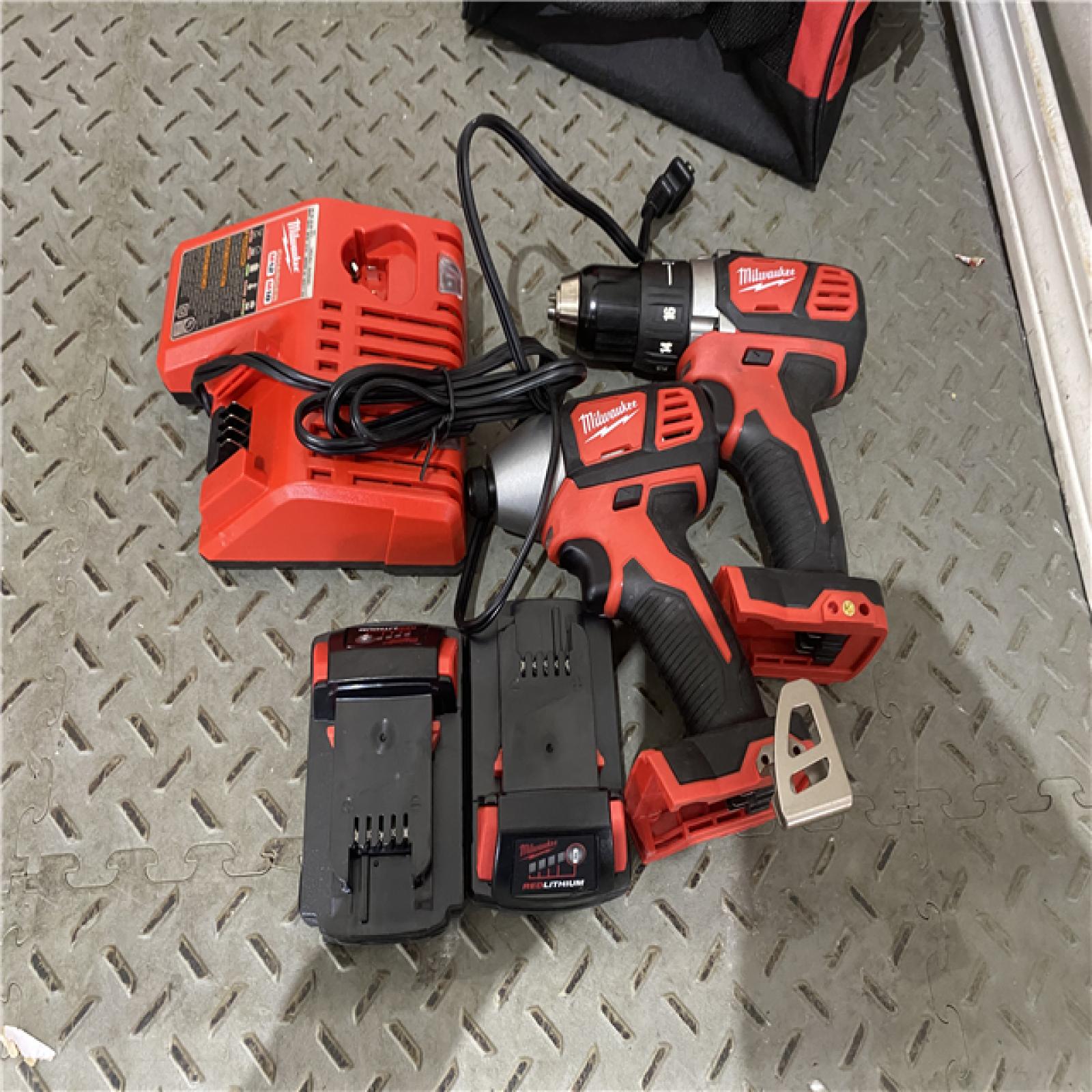 Houston location AS-IS Milwaukee Electric Tools 2691-22 MILWAUKEE M18 COMBO KITS LIKE NEW