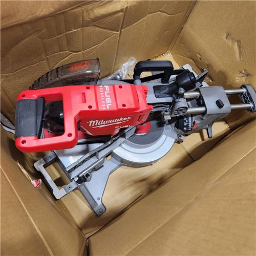 AS-IS M18 FUEL 18V Lithium-Ion Brushless Cordless 12 in. Dual Bevel Sliding Compound Miter Saw (Tool-Only)