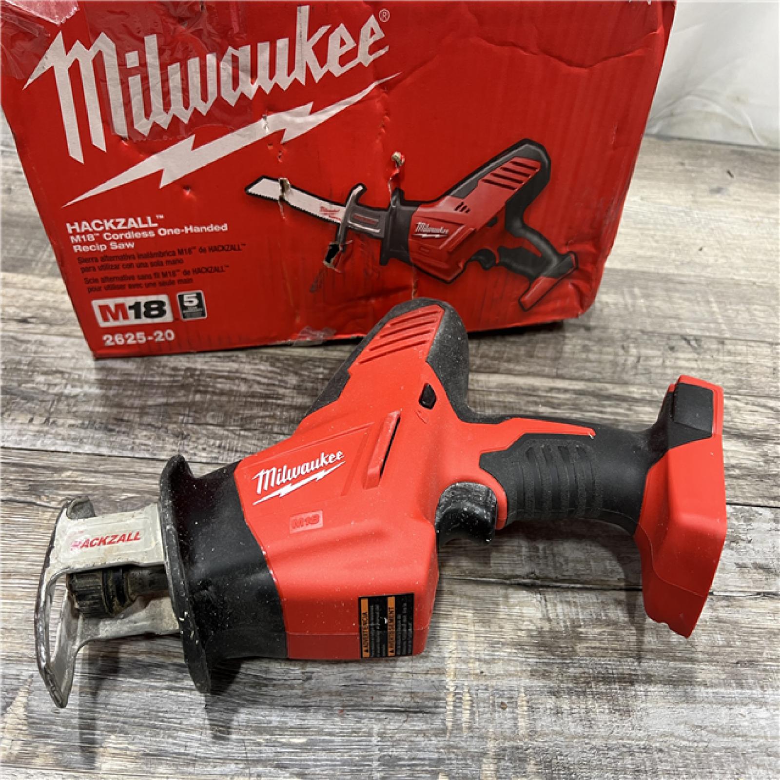 AS-IS Milwaukee M18 HACKZALL Reciprocating Saw