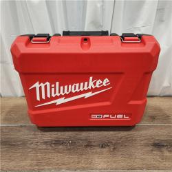 AS-IS Milwaukee 2904-22 Hammer Drill Driver Kit with Batteries  Charger & Tool Case  Red