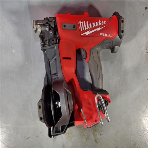 HOUSTON LOCATION - AS-IS M18 FUEL 18-Volt Lithium-Ion Brushless Cordless Coil Roofing Nailer (Tool Only)