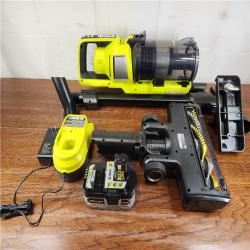 AS-IS RYOBI ONE+ HP 18V Brushless Cordless Pet Stick Vacuum Cleaner Kit