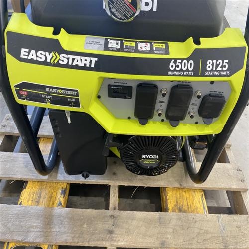 Houston Location AS-IS - Ryobi 6,500 Running Watts 8,125 Starting Watts Generator