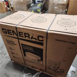 Dallas Location - NEW- Generac 22,000 Watt - Dual Fuel Generator