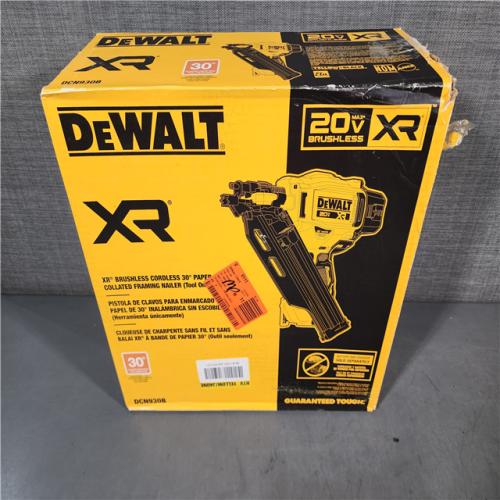 HOUSTON LOCATION - AS-IS DEWALT 20-Volt 30Â° Cordless Framing Nailer (Tool-Only)