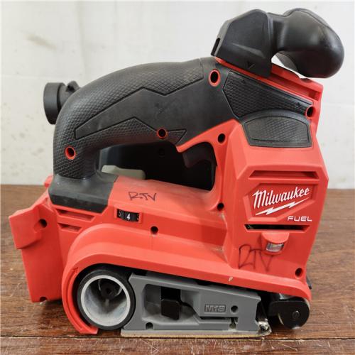 AS-IS Milwaukee M18 FUEL 18-Volt Lithium-Ion Brushless Cordless Belt Sander (Tool-Only)