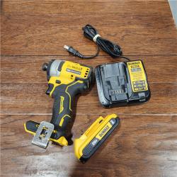 AS-IS DEWALT ATOMIC 20V MAX* Brushless Cordless Compact 1/4 in. Impact Driver Kit