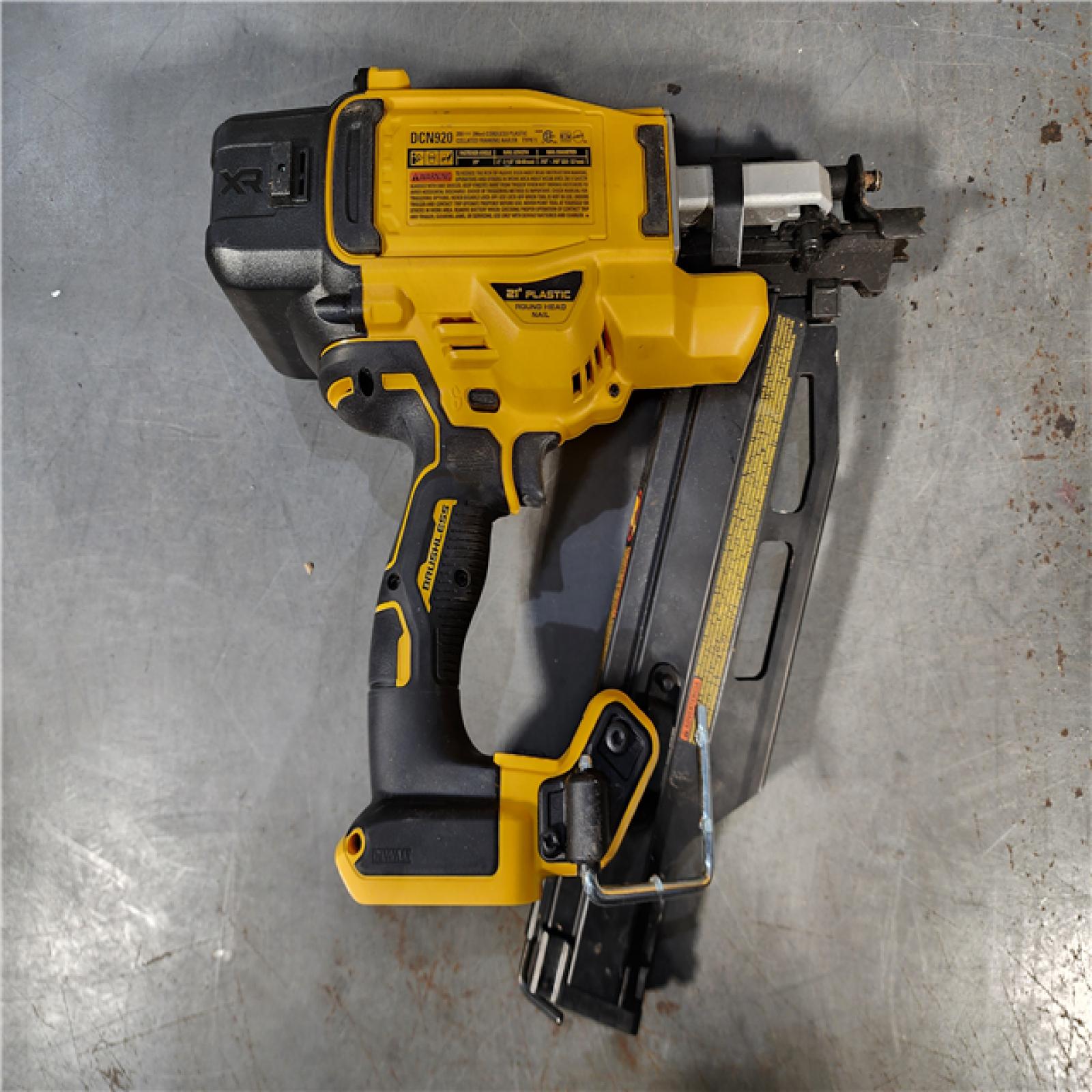 HOUSTON LOCATION - AS-IS DEWALT 20-Volt 21Â° Cordless Framing Nailer (Tool-Only)