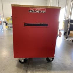 DALLAS LOCATION - Milwaukee Tool Storage 52 in. W Heavy Duty Red Mobile Workbench Cabinet