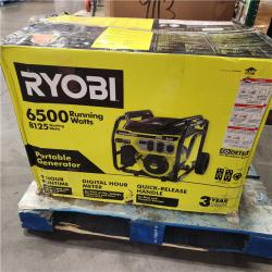 Dallas Location - As-Is Ryobi Is the 6500 watt generator