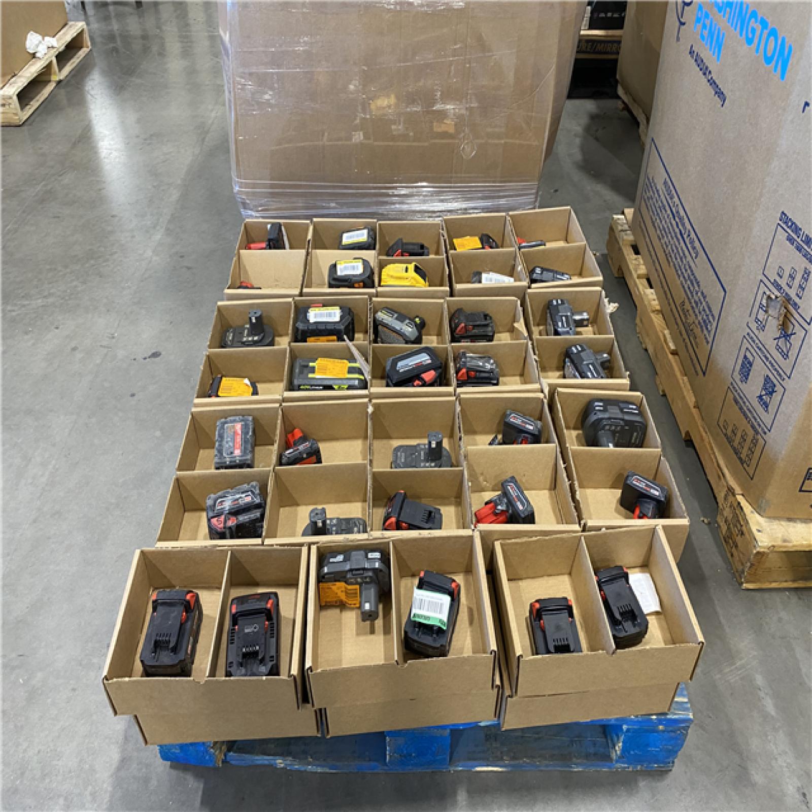 DALLAS LOCATION - AS-IS BATTERY PALLET