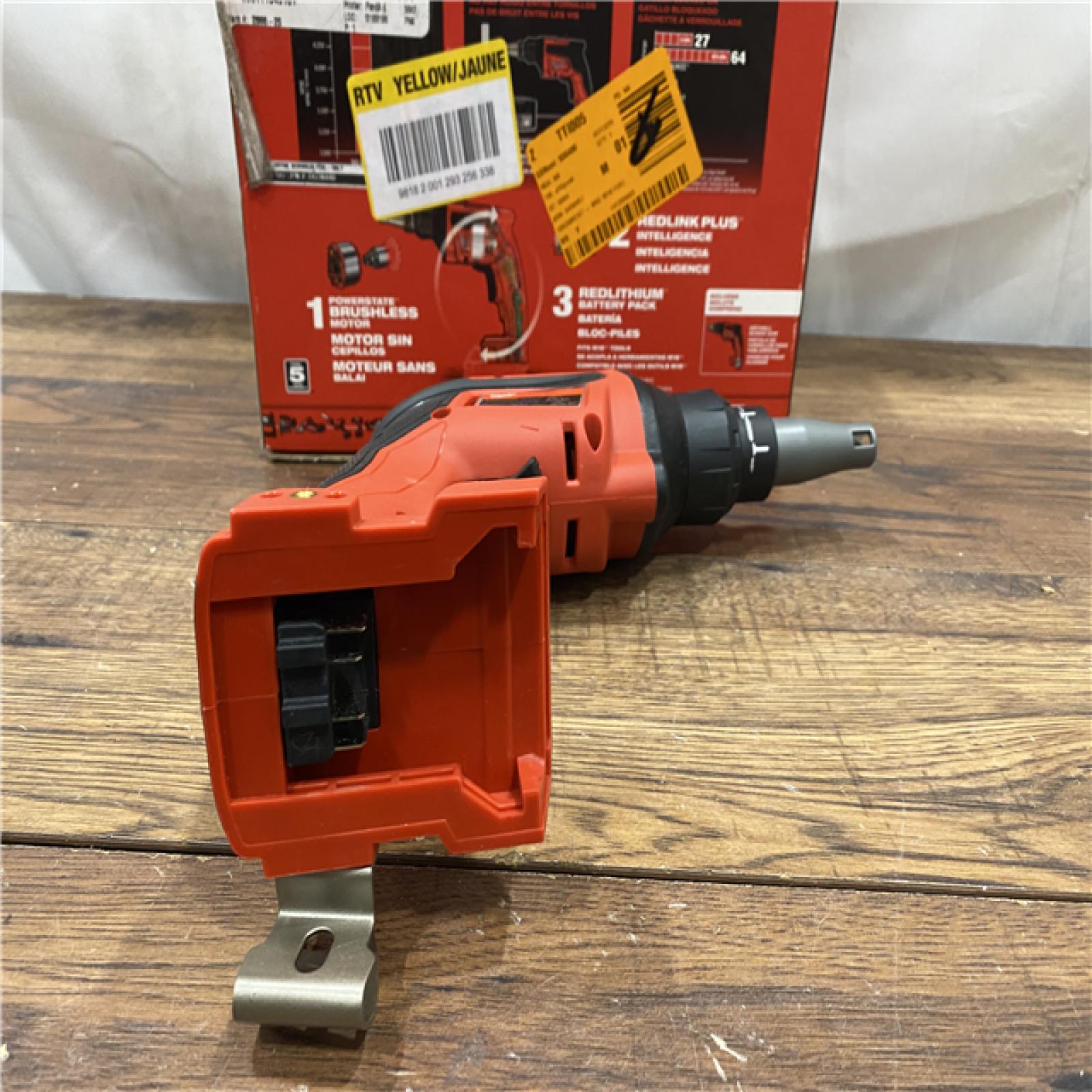 AS IS Milwaukee M18 FUEL Drywall Screw Gun