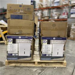 DALLAS LOCATION - GE 35 pt. Dehumidifier with Smart Dry PALLET - (13 UNITS)