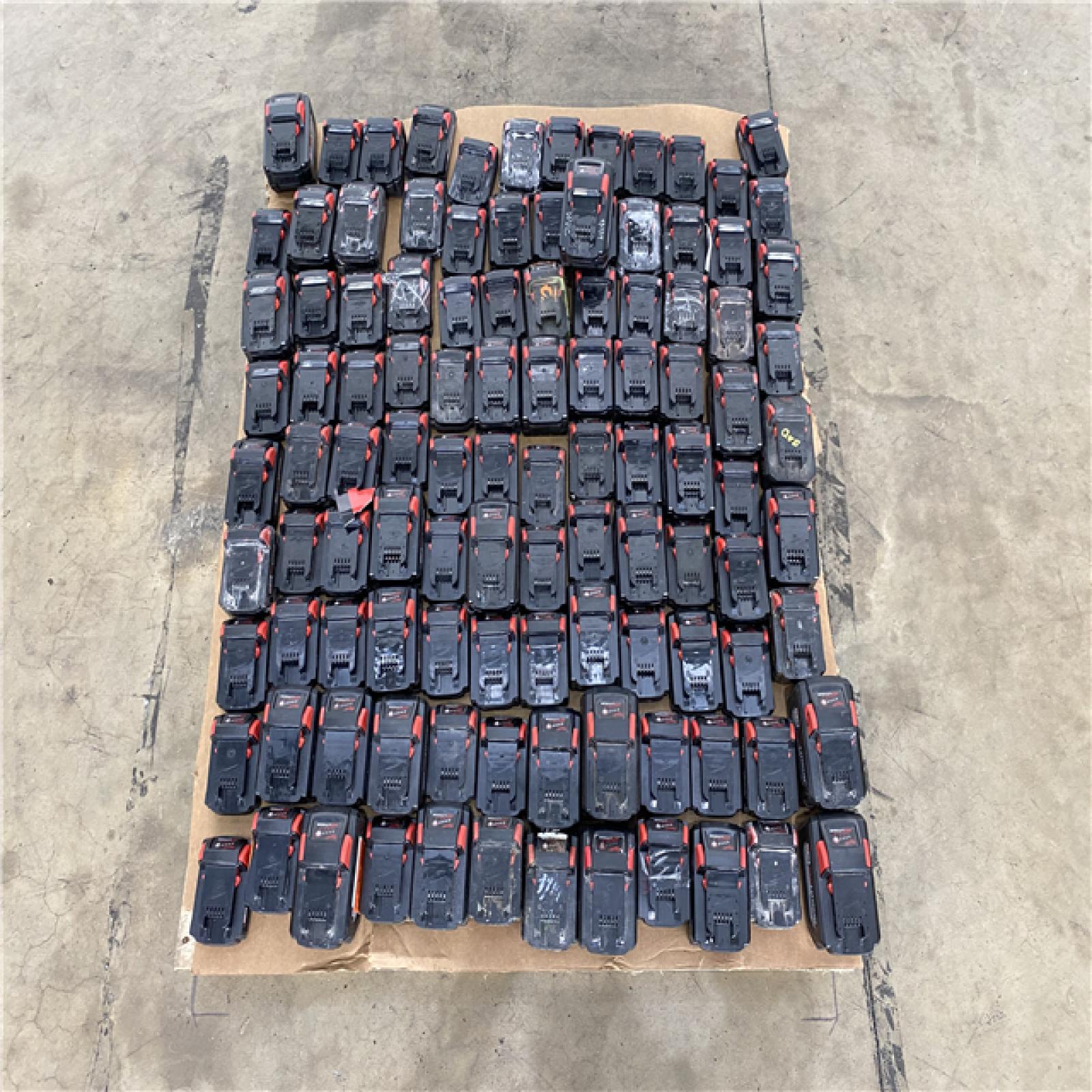 Houston Location - AS-IS Tool Pallet batteries