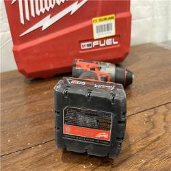 AS-IS Milwaukee 2904-22 Hammer Drill Driver Kit with Batteries  Charger & Tool Case  Red