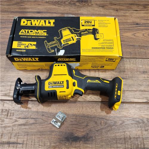 AS-IS DEWALT ATOMIC 20V MAX Cordless Brushless Compact Reciprocating Saw (Tool Only)