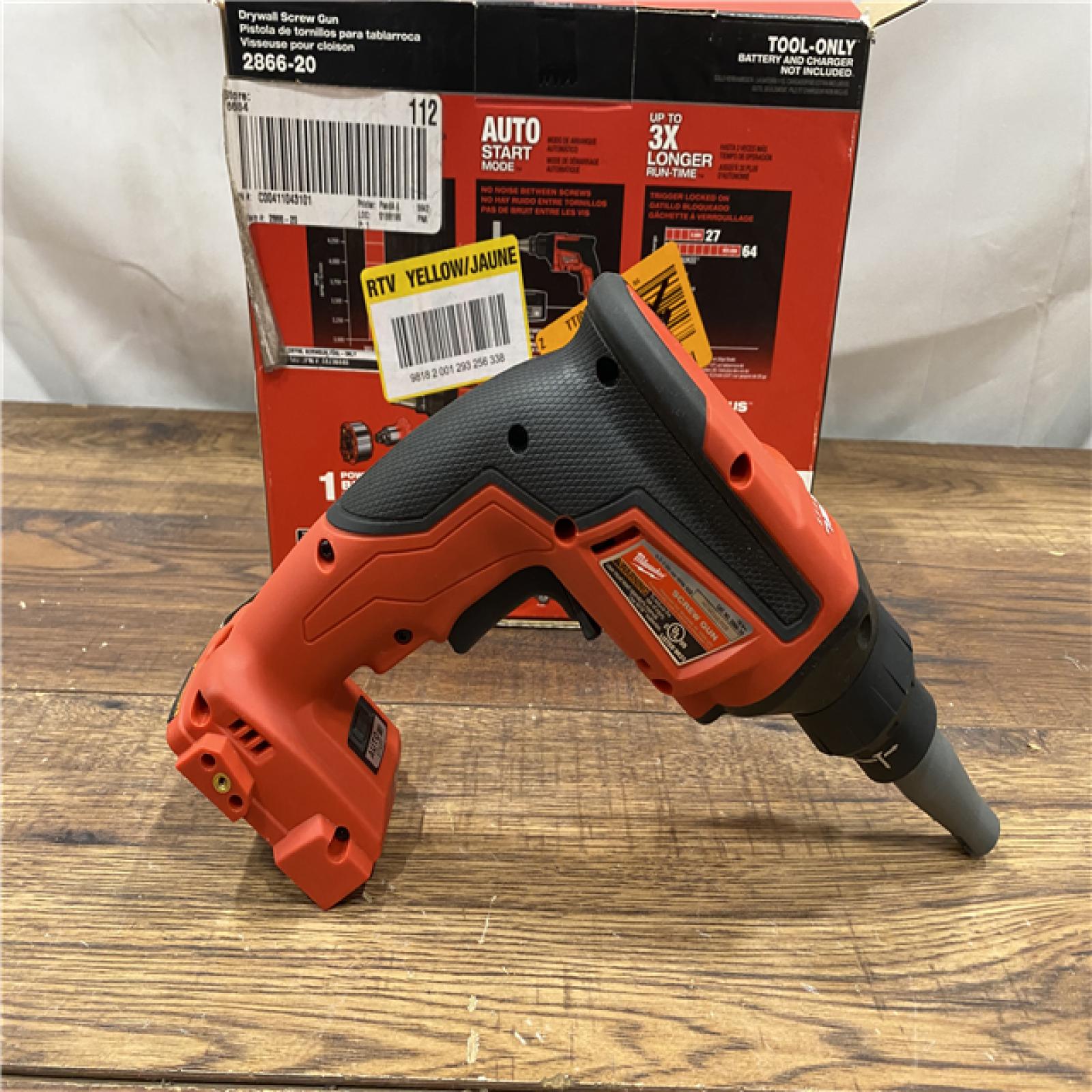 AS IS Milwaukee M18 FUEL Drywall Screw Gun