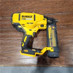 AS-IS DeWalt 20V MAX XR Lithium-Ion Electric Cordless 18-Gauge Brad Nailer (Tool Only)