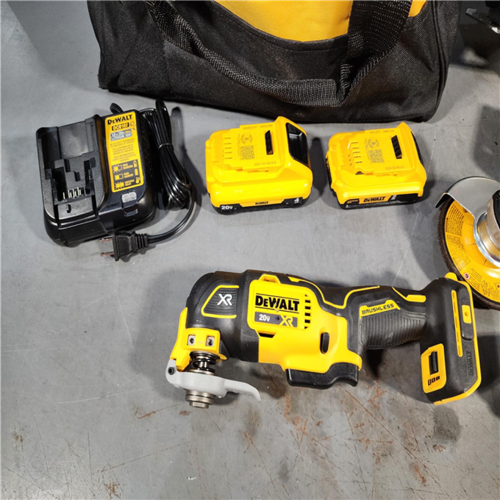 HOUSTON LOCATION - AS-IS DEWALT 6 TOOL COMBO KIT