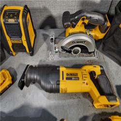 HOUSTON LOCATION - AS-IS Dewalt 20V MAX 8-Tool Power-Tool Combo Kit W/ Soft Case Including 2 Batteries & Charger