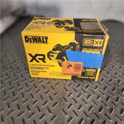 HOUSTON LOCATION - AS-IS DEWALT DCS438B 20V MAX XR Lithium-Ion Brushless Cordless 3 Cut-Off Tool (Tool Only)